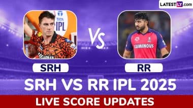 SRH 202/3 in 14.2 Overs | SRH vs RR Live Score Updates of IPL 2025: Maheesh Theekshana Accounts for Nitish Kumar Reddy