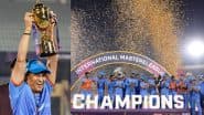 'Seemed Like Going Back in Time' Sachin Tendulkar Reacts After Leading India Masters To IML T20 2025 Title Win With Victory Over West Indies Masters in Final (See Post)