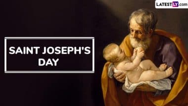 Saint Joseph’s Day 2025 Messages: Share Quotes, HD Images, Wallpapers and Greetings on the Feast of Saint Joseph To Honour the Husband of Virgin Mary