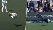 Glenn Phillips Best Catches: Watch Compilation of Some Stunning Grabs by New Zealand's Star Fielder (See Video)