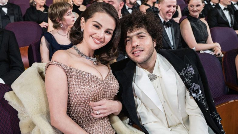 Oscars 2025: Selena Gomez and Benny Blanco Make a Stunning Pair at the 97th Academy Awards! Check Out Their Adorable Photos