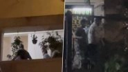 Ahead of Aamir Khan&rsquo;s 60th Birthday, Shah Rukh Khan and Salman Khan Visit His Residence; SRK Tries To Dodge Paparazzi Behind Security (Watch Videos)