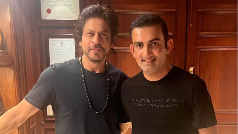 KKR Team Owner Shah Rukh Khan Opens Up on Gautam Gambhir’s Comeback During IPL 2024 Season, Bollywood Legend Says ‘Never Thought He Left Us’