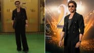 Shah Rukh Khan’s All-Black Look Gets Elevated by Dazzling Diamond Neckpiece at IIFA Awards 2025 (See Pics & Video)