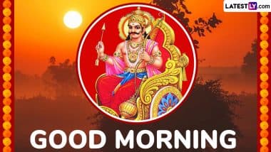 Good Morning Messages With Shani Dev Photos: Share HD Images, Wallpapers, Pictures, Mantras and Quotes To Remove Obstacles and Ward Off Evil