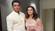 &lsquo;Dua Mein Badi Takat Hoti Hai and We Have Felt It Once Again&rsquo;: Sonu Sood Thanks Fans for Prayers As Wife Sonali Recovers From Road Accident