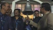 Sourav Ganguly, Jhulan Goswami and ICC Chairman Jay Shah Ring Iconic Bell at Eden Gardens Ahead of KKR vs RCB IPL 2025 Match (Watch Video)