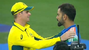 Did Steve Smith Inform About His ODI Retirement to Virat Kohli First? Viral Video Makes Claim As Two Legends Hug After IND vs AUS ICC Champions Trophy 2025 Semi-Final