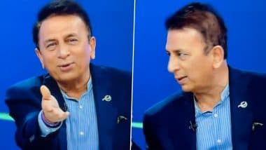 Sunil Gavaskar Mimics Javed Miandad While Recalling 'Sledging' Incident From His Playing Days During ICC Champions Trophy 2025 Show, Video Goes Viral