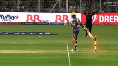 Was Sunil Narine Out or Not Out? Here's Why Star Kolkata Knight Riders Cricketer Was Not Adjudged Hit-Wicket Despite His Bat Hitting the Stumps During KKR vs RCB IPL 2025 Match