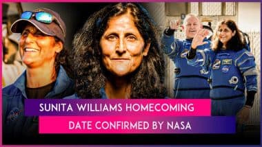 Sunita Williams Return to Earth Date Confirmed: NASA Reveals When Indian-Origin Astronaut Will Land on Earth With Butch Wilmore