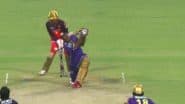 Andre Russell Wicket Video: Watch Suyash Sharma Dismiss Dangerous Batter With Googly During KKR vs RCB IPL 2025 Opener (Watch Video)