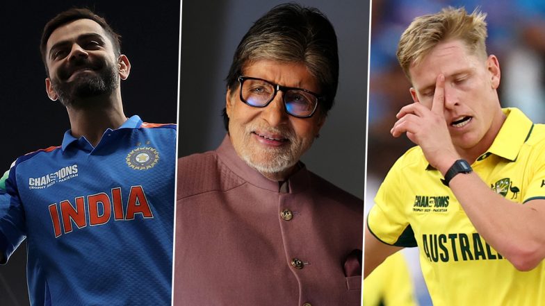 ‘The Victory Was Made in Great Style’: Amitabh Bachchan Lauds Team India’s Win Against Australia in 2025 Champions Trophy Semi-Final