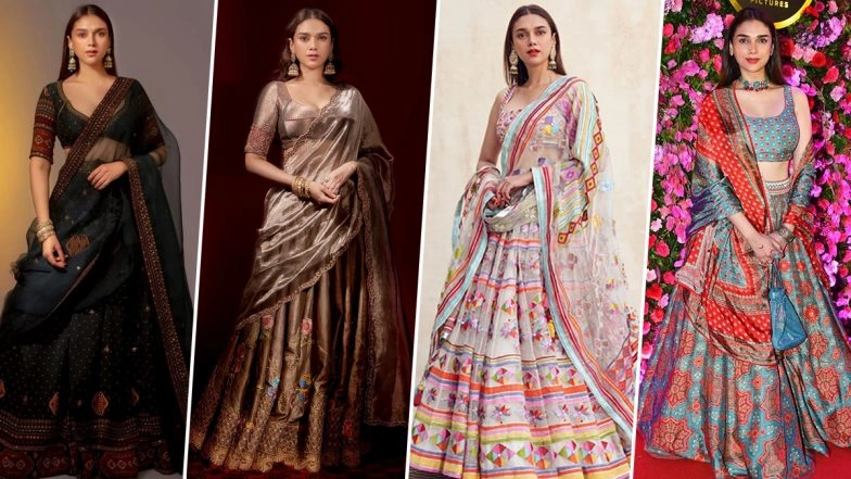Aditi Rao Hydari's Lehenga Looks to Bookmark!