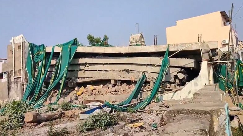Bhadradri Kothagudem: Under-Construction 6-Story Building Collapses in Telangana