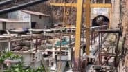 Telangana Tunnel Collapse: Conveyor Belt Becomes Operational, Fate of Trapped Workers Still Unknown (Watch Videos)