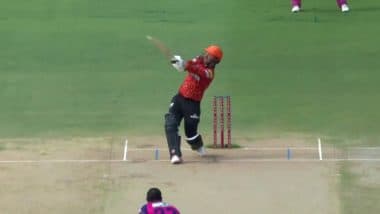 Travis Head Hammers Monstrous 105m Six Against Jofra Archer During SRH vs RR IPL 2025 Match (Watch Video)