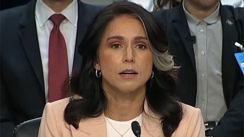 Tulsi Gabbard Resigns: US Spy Chief Steps Down From Her Role as Director of National Intelligence After Husband&rsquo;s Cancer Diagnosis