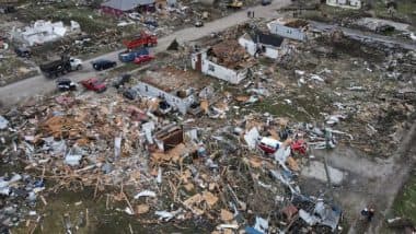 US Storm: At Least 32 Dead in Violent Tornadoes After New Fatalities Reported in Kansas and Mississippi (Watch Video)