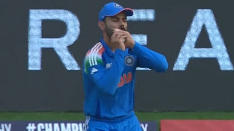 Virat Kohli Surpasses Rahul Dravid As Indian Fielder With Most Outfield Catches in International Cricket