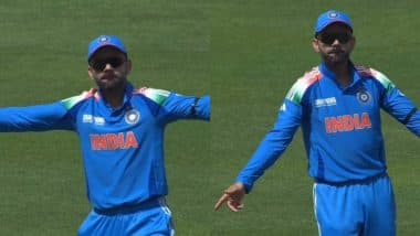 Virat Kohli Breaks Out into Impromptu Dance While Celebrating Cooper Connolly's Wicket in IND vs AUS ICC Champions Trophy 2025 Semi-Final (Watch Video)