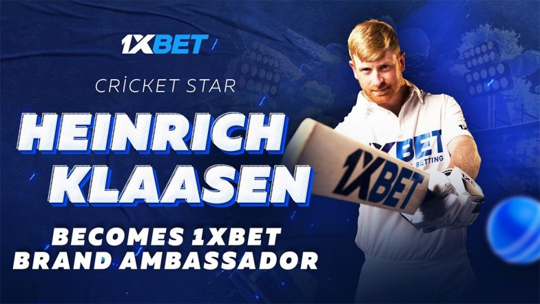 Cricket Star Heinrich Klaasen Becomes 1xBet Brand Ambassador