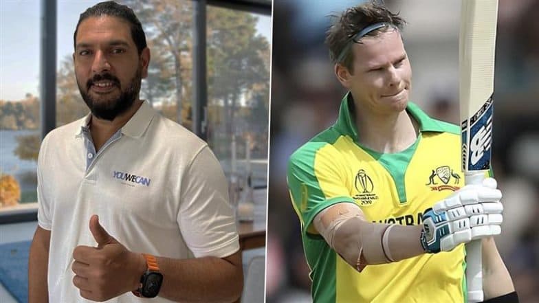 Steve Smith Retires From ODIs: Yuvraj Singh Pens Down Emotional Note For former Pune Warriors India Teammate, Wishes Star Australian Batter (See Post)