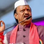 Maharashtra: Protestors Bathe Beed District’s Guardian Minister Ajit Pawar’s Cutout With Soap and Water To Protest Against Water Crisis (Watch Video)
