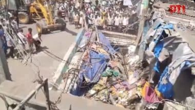 Two Dead as Dilapidated Building Collapses in Karnataka's Belur