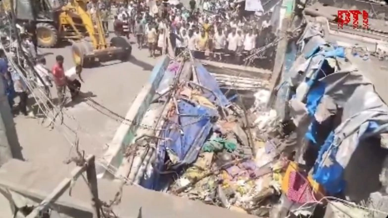 Two Dead as Dilapidated Building Collapses in Karnataka's Belur