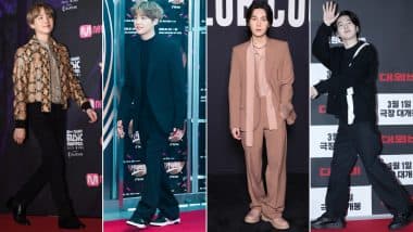 Suga Birthday: BTS Singer Min Yoongi's Best Red Carpet Looks to Check Out (View Pics)