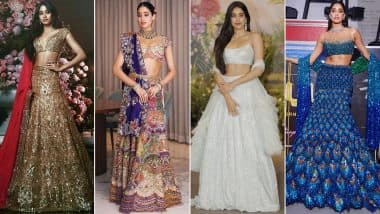 Happy Birthday Janhvi Kapoor: Check Out Her Lehenga Choli Looks that Won Us Over