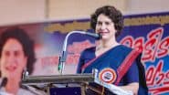 Raksha Bandhan 2025: Priyanka Gandhi Extends Wishes on Rakhi Festival, Says ‘Symbol of Love, Trust and Faith’