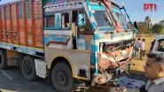 Raipur Road Accident: Five People Killed After Car Hits Truck on National Highway in Chhattisgarh (Watch Video)