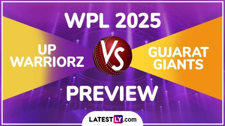 UP Warriorz vs Gujarat Giants WPL 2025 Preview