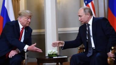 US President Donald Trump and Russian Counterpart Vladimir Putin Discuss ‘Peaceful Resolution of Ukraine Conflict and 30-Day Ceasefire’ in Over an Hour-Long Phone Conversation