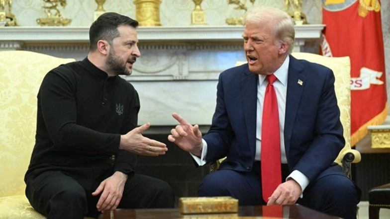 Donald Trump-Volodymyr Zelenskyy Clash: White House Row With Ukraine Raises Stakes for European Summit in London