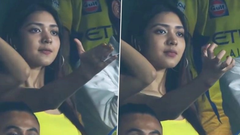 CSK Fangirl’s Reaction To MS Dhoni’s Dismissal Against RR Goes Viral  