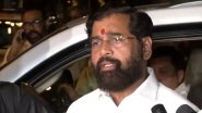 Pahalgam Terror Attack: Maharashtra Dy CM Eknath Shinde Pays Tribute to Syed Adil Hussain Shah, Who Lost His Life While Trying To Save Tourists (Watch Video)