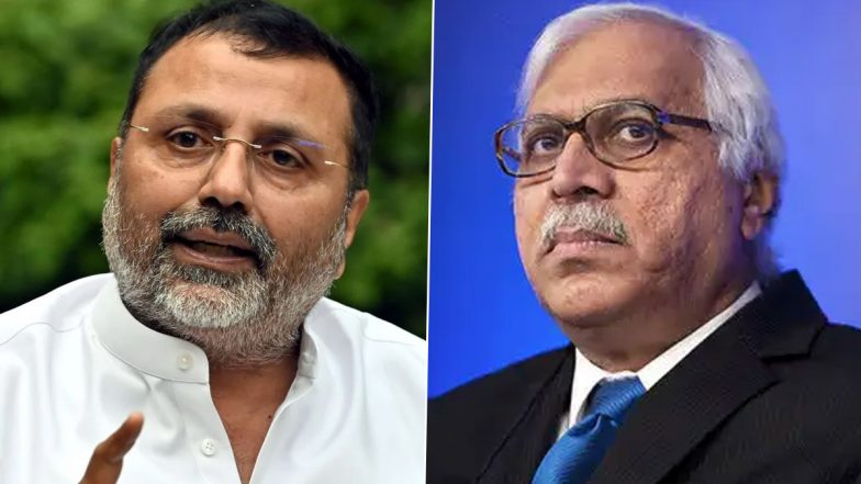 'Not Election Commissioner, but Muslim Commissioner': BJP’s Nishikant Dubey Attacks Ex-CEC SY Quraishi for Calling Waqf Act Evil Plan of Govt To Grab Muslim Lands