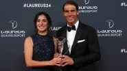 Laureus World Sports Awards 2025 Winners List: Rafael Nadal, Armand Duplantis, Simone Biles and Others Who Won Honours at Annual Ceremony