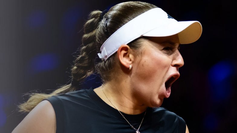 Porsche Tennis Grand Prix 2025: Jelena Ostapenko Beats Iga Swiatek Again and Reaches Stuttgart Semifinals With Aryna Sabalenka