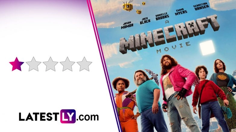 &lsquo;A Minecraft Movie&rsquo; Review: Jack Black, Jason Momoa, and Emma Myers&rsquo;s Blocky Misadventure Fails To Build Actual Fun or Laughs (LatestLY Exclusive)