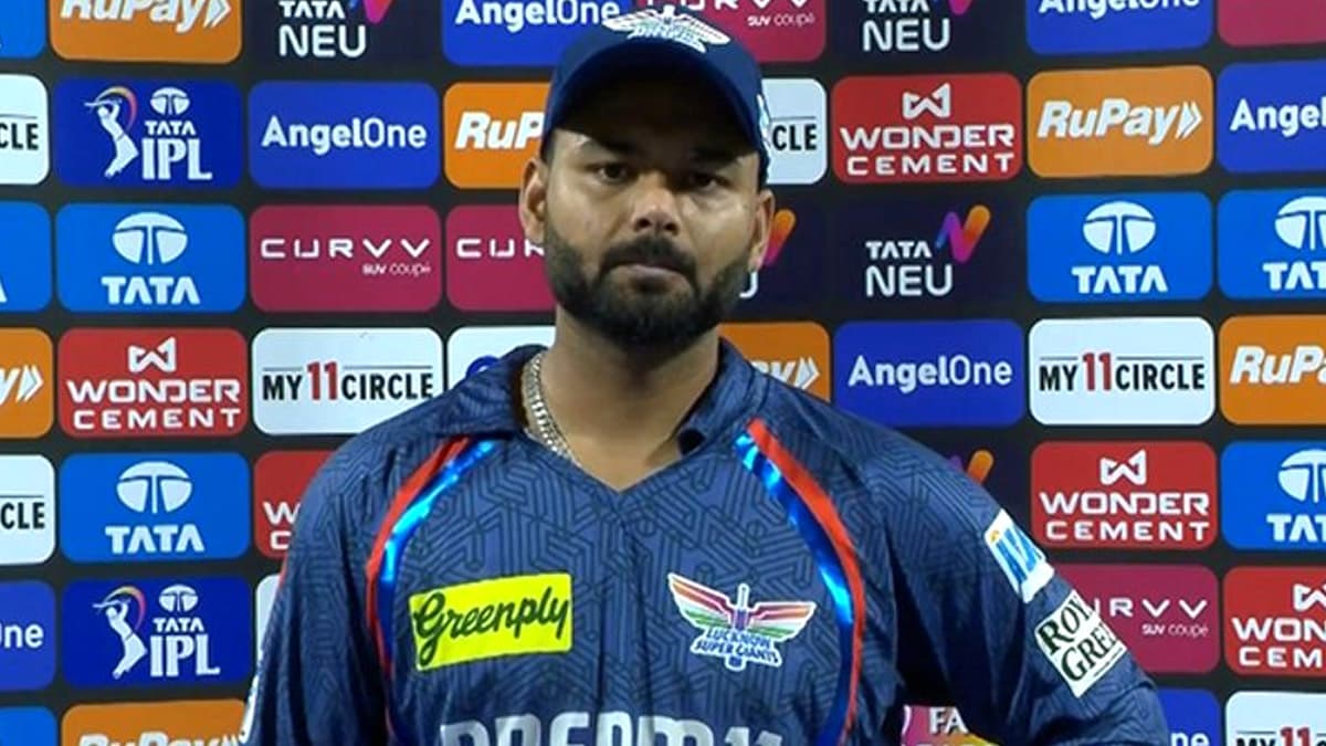 Rishabh Pant Fined for Slow Over Rate After LSG’s Defeat to Mumbai Indians 