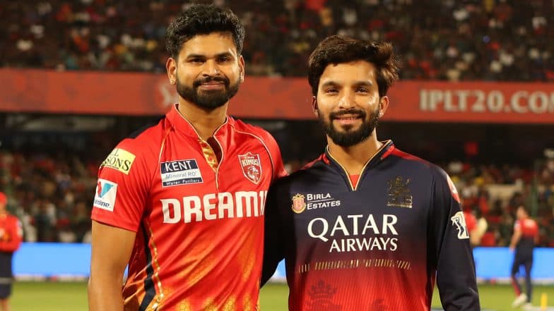 How to Watch PBKS vs RCB IPL 2025 Free Live Streaming Online on JioHotstar? Get TV Telecast Details of Punjab Kings vs Royal Challengers Bengaluru Indian Premier League Match