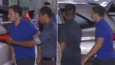 Rahul Gandhi, Congress Leader and Lok Sabha LoP, Returns to Delhi After Cutting Short His US Visit in Aftermath of Pahalgam Terror Attack in Jammu and Kashmir (Watch Video)
