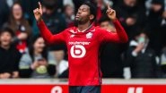 Ligue 1 2024&ndash;25: Jonathan David Scores Twice As Lille Beats Auxerre 3&ndash;1 To Pressure Lyon in Race for UEFA Champions League