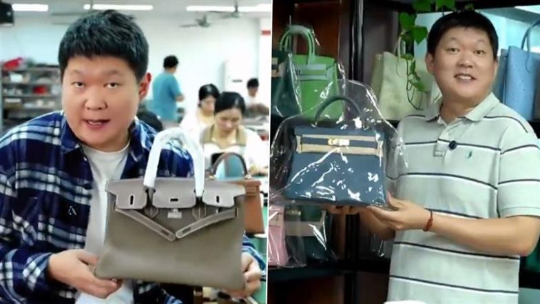 Chinese Manufacturers Use TikTok Videos To Offer Products From Luxury Brands Like Birkin and Louis Vuitton at Shockingly Low Prices, Urge Americans To Buy Directly From Them To Evade US Tariffs