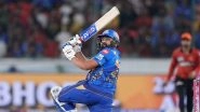 Rohit Sharma Becomes Second Indian Batsman To Complete 12,000 T20 Runs, Achieves Feat in SRH vs MI IPL 2025 Match