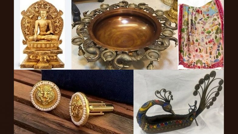 PM Modi Gifts Sarnath Buddha to Thai King